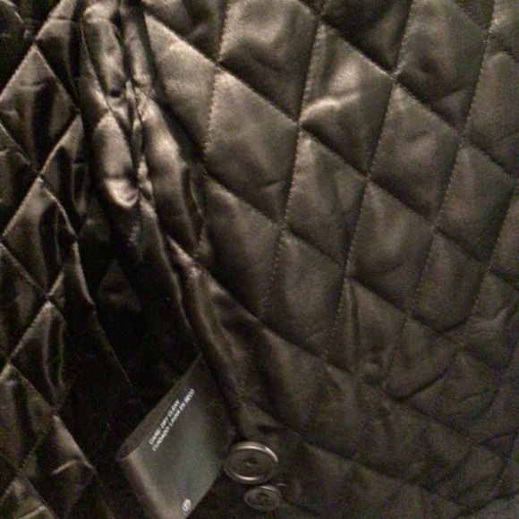 NWT Men’s Claiborne Wool Blend coat; Medium; Black - Picture 6 of 7